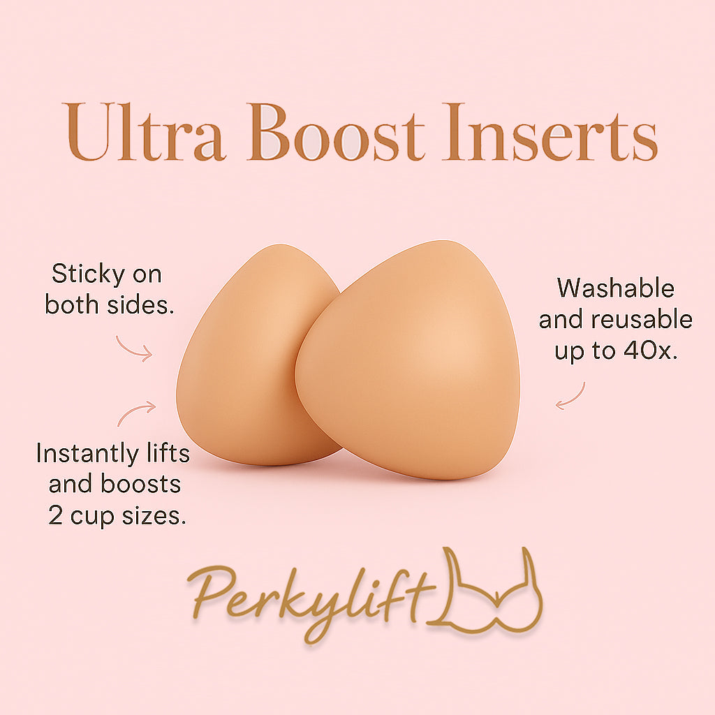 PerkyLift™ Invisible Chest Pads – Instant Lift & Cleavage Boost