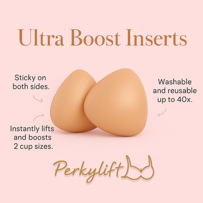 PerkyLift™ Invisible Chest Pads – Instant Lift & Cleavage Boost